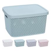 Storage Box with Lid 7L - 4 Assorted Colours image
