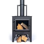 ESSE Outdoor Garden Stove Wood Burner &amp; Grill | Matt Black image