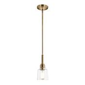 Aivian Dome Pendant Light Weathered Brass image