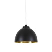 Kylie Hanging Lamp | Black &amp; Gold image