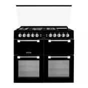 Chefmaster 100cm Dual Fuel Range Cooker | Black image