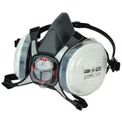 Twin Half Mask Respirator with P2 Cartridges image