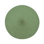 Circular Ribbed Placemat Olive image