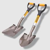 Roughneck Bulk &amp; Round Micro Shovel Twin Pack image