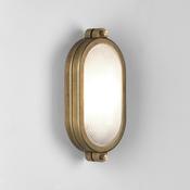 Malibu Oval Wall Light Solid Brass image