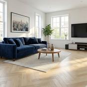 Canadian Oak SPC Waterproof Herringbone Flooring image