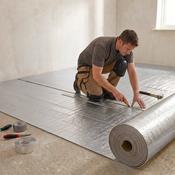 Comfort Silver All Rounder Underlay 1mx3mm 17mt Roll image