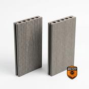Composite decking Ultra Silver Grey image