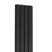Composite Slatted Cladding Black image