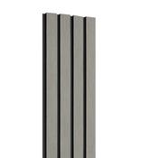 Composite Slatted Cladding Grey Black Inlet image