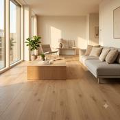 Fourteen Solid 4V Mountain Oak Silver Laminate Flooring — 14mm image