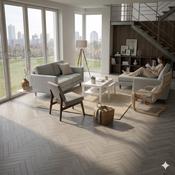 Herringbone Laminate Flooring Sydney Oak 12mm AC5 image