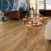 MAMMUT LONG PLANK EVEREST OAK BRONZE LAMINATE FLOORING AC5 image