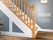 Stair Spindles Tuscan Fluted Square image
