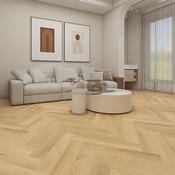 OLYMPUS PRO HERRINGBONE ARTEMIS OAK BEIGE SPC FLOORING AC5