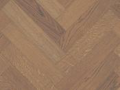 90 x 18 x 450mm Herringbone Oak Lille - Stained, Brushed, Hardwax Oiled &amp; Matt Lacquered Engineered Flooring image