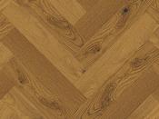 120 x 14 x 600mm Herringbone Slaney Oak - Smoked, Brushed &amp; UV Matt Lacquered Engineered Flooring image