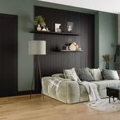 Slat Acoustic Wall Paneling Black