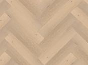 120 x 18 x 600mm Herringbone Stafford Oak - Smoked, White &amp; UV Matt Lacquered Engineered Flooring image
