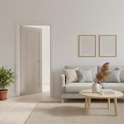 WC15 Shaker Style Whitewashed Oak Internal Door