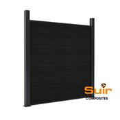 Composite Fencing Collection Black image