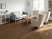 Fourteen Solid 4V Mountain Oak Amber Laminate Flooring — 14mm image