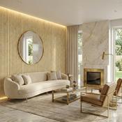 Fluted Slat Wall Panelling Berlin Beige image