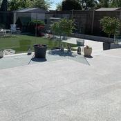 30mm Silver Grey Granite Paving Slabs 900 x 600mm