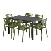 6-Seater Outdoor Dining Set by Nardi Italy image