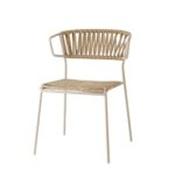 Lisa Filo Lounge by S•CAB Italy - Dove Grey with Dove Grey Nautical Rope