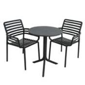 Doga Bistro Set by Nardi Italy - Anthracite