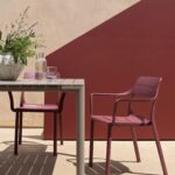 NARDI Tevere 6-8 Seater Outdoor Dining Set With Cassia Chairs