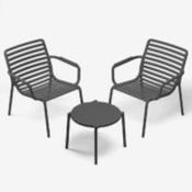 Doga Relax Set by Nardi Italy - Anthracite