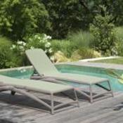 Atlantico Sunlounger by Nardi Italy