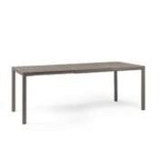 Tevere 147 Extending Outdoor Dining Table by Nardi Italy - Tortora