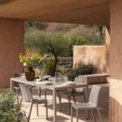 SPECIAL OFFER - Tevere 6 Seater Outdoor Dining Set by Nardi Italy - Tortora