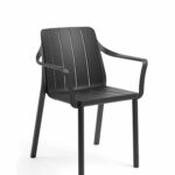 Tiberina Armchair by Nardi Italy - Anthracite image