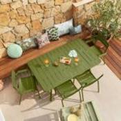 Luxembourg 6 Seater Outdoor Dining Set by Fermob France image