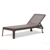 Plano Sunlounger by Nardi Italy - Tabacco/Castagno