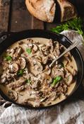 Beef Stroganoff image