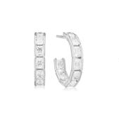 EARRINGS ROCCANOVA CIRCOLO - WITH WHITE ZIRCONIA