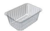 D13-100 Meat &amp; Poultry Plastic Trays Clear