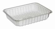 D13-45 Meat &amp; Poultry Plastic Trays Clear