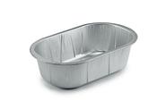 Aluminium Smoothwall Foil Tray - 218 x 126 x 60mm