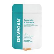 Dr. Vegan Curcumin &amp; Turmeric 200Mg|3300Mg 30 Capsules