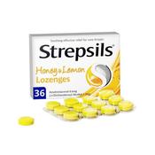 Strepsils Honey &amp; Lemon Lozenges 36 Pack