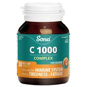Sona Natural Vitamin C Complex 1000mg 30's