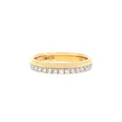18ct Yellow Gold Natural Diamond Wedding Ring image