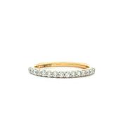 Natural Diamond Set Wedding Band in 18ct Yellow Gold image