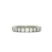 1.44ct Platinum Natural Diamond Full Hoop Eternity Ring image